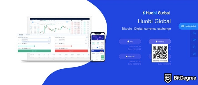 Đánh giá sàn Huobi: Huobi Global.