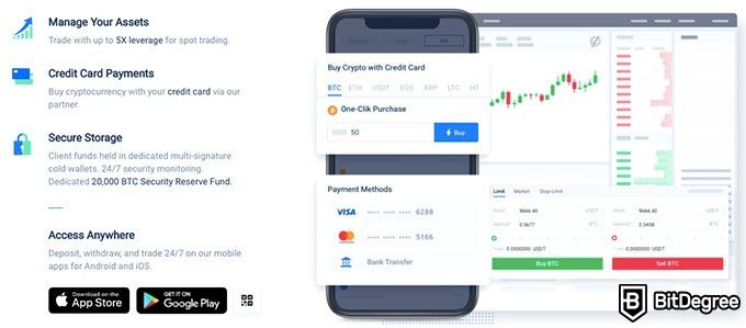 Huobi exchange review: manage your payments.