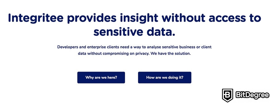 Ulasan Integritee: Tanpa akses ke data sensitif.