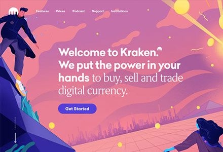 Kraken – Lebih dari 150 Kripto