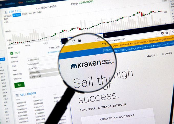 Kraken wallet review: Kraken and charts.