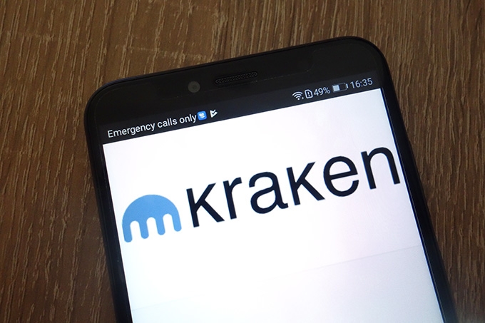 Ulasan dompet Kraken: Logo Kraken.