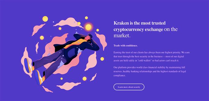 Кошелек Kraken: самая доверенная криптовалютная биржа.