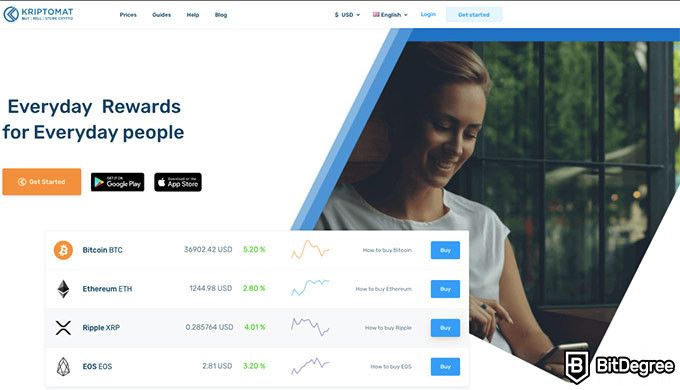Kriptomat review: everyday rewards for everyday people.