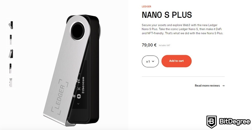 Đánh giá Ledger Nano S Plus: giá của ví Ledger mới.