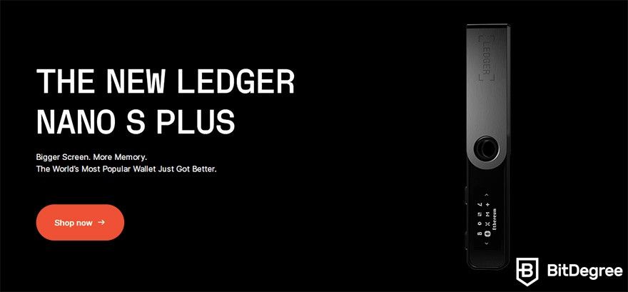 Ulasan Ledger Nano S Plus: Ledger Nano S Plus yang baru.