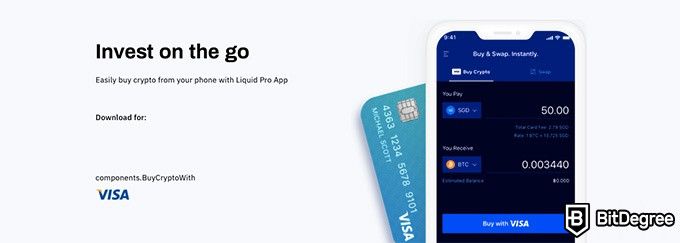 Liquid review: invest on the go.