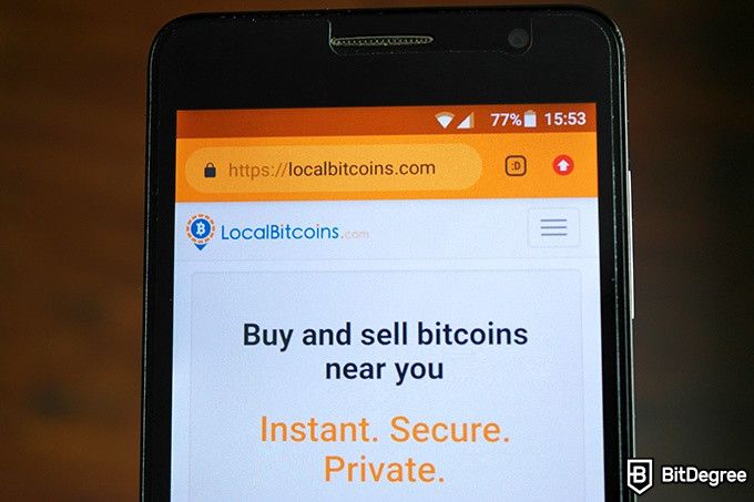 Đánh giá LocalBitcoins: Tức thì. Riêng tư. Chắc chắn.
