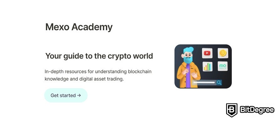 Mexo review: Mexo Academy.