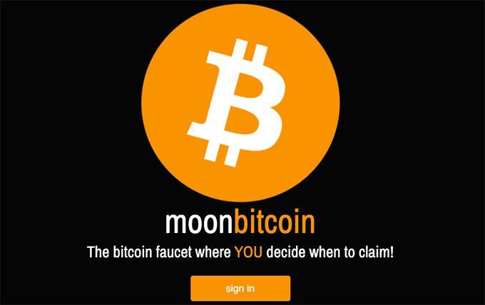 Vòi Bitcoin tốt nhất: Moon Bitcoin.