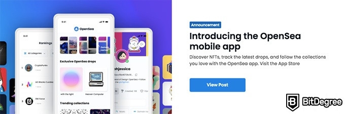 Introducing the OpenSea mobile app