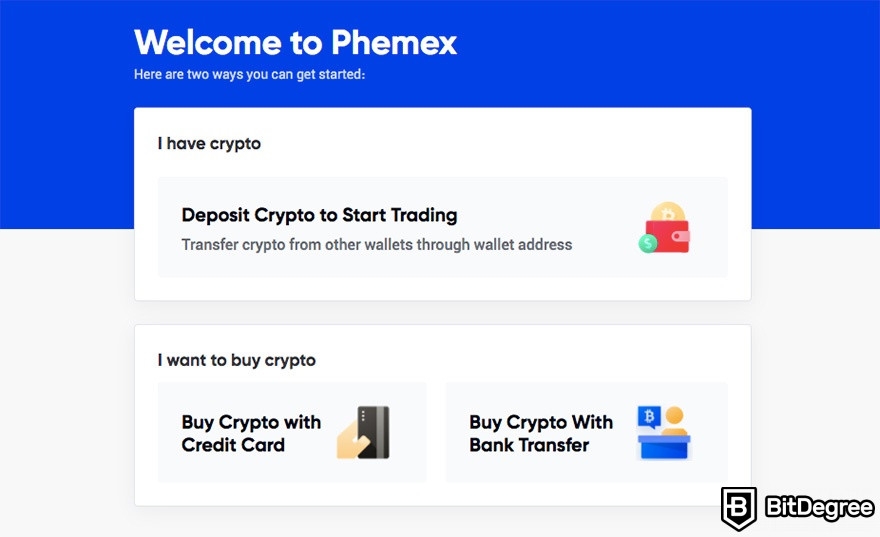 Reseña Phemex: Bienvenido a Phemex.