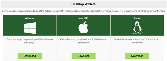 Ulasan PotCoin: Desktop Wallet.