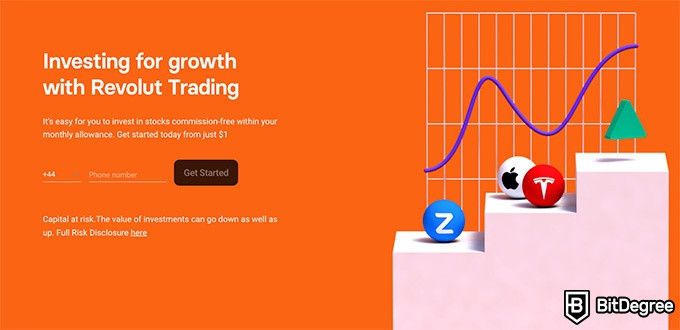 Análise da Revolut: investindo via Revolut Trading.