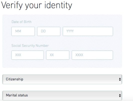 Ulasan Robinhood: verifikasikan identitas Anda.