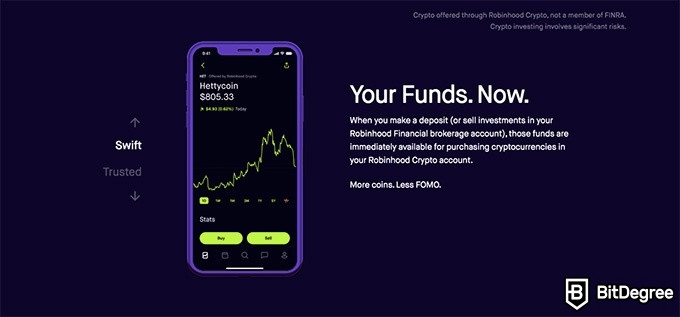 Robinhood отзывы: ваши средства. сейчас.