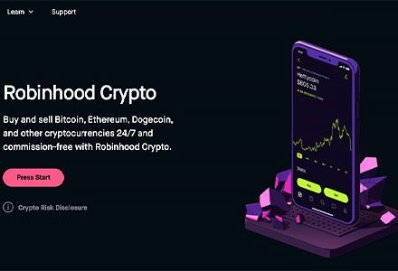 Robinhood extends Web3 wallet support to bitcoin, dogecoin