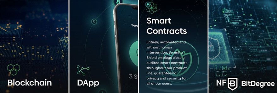 Serenity Shield review: features of the project.
