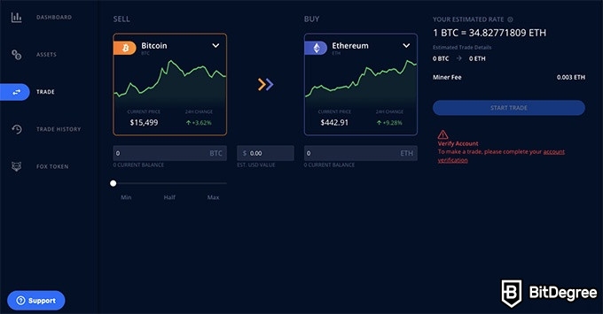 Resenha do ShapeShift: trade cryptocurrencies.