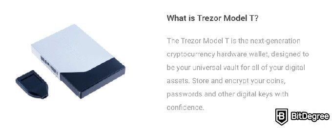 Reseña Trezor Model T: ¿Qué es Trezor Model T?