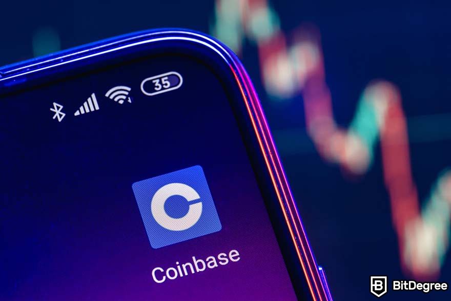 Cách kiếm Bitcoin: Ứng dụng Coinbase app.