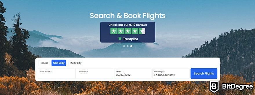 What can you buy with Bitcoins: Alternative Airlines search and book flights.