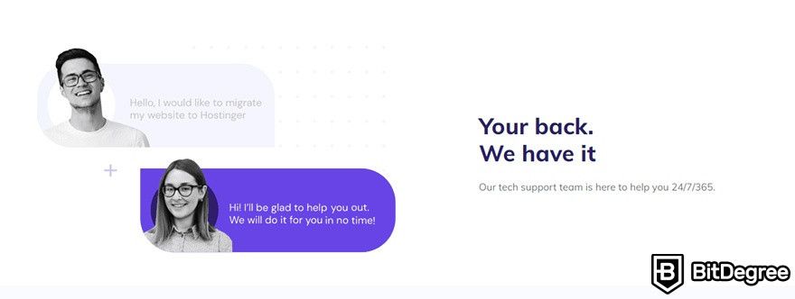 What can you buy with Bitcoins: Hostinger customer support.