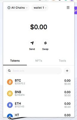 What is BitKeep: wallet interface.