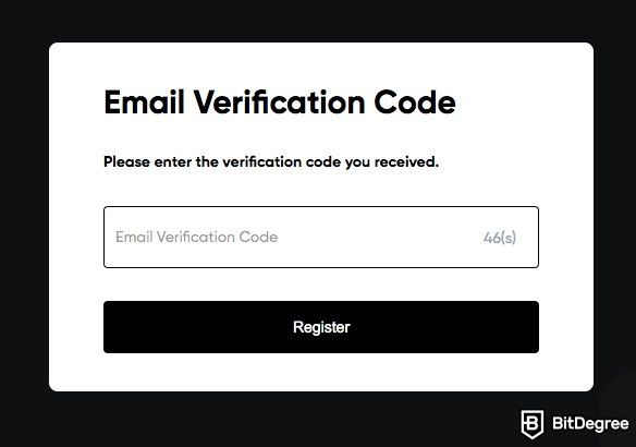 What is Deepcoin: email verification.