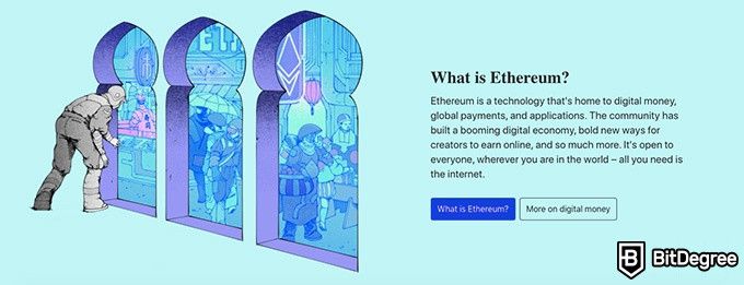 What is DeFi: an explanation of what is Ethereum.