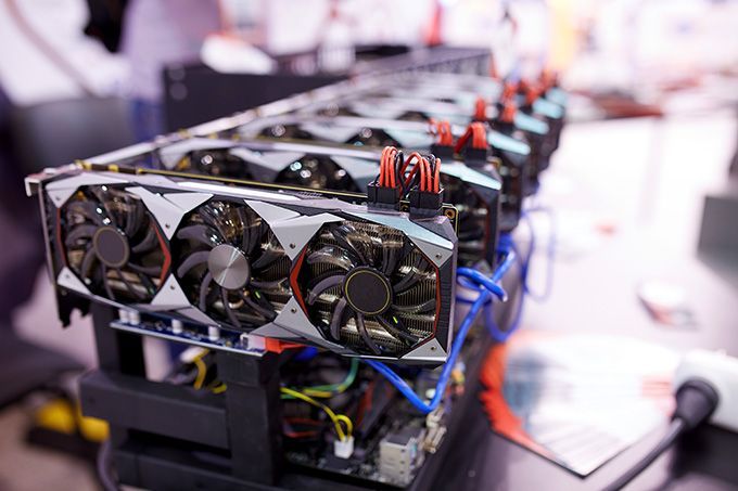What is Ethereum: Ethereum mining rigs.
