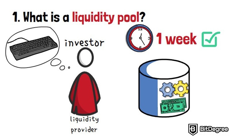 Liquidity Pool là gì trong tiền điện tử: Nhà cung cấp thanh khoản.