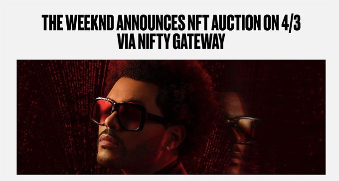 What is NFT: NFT collection by The Weeknd.