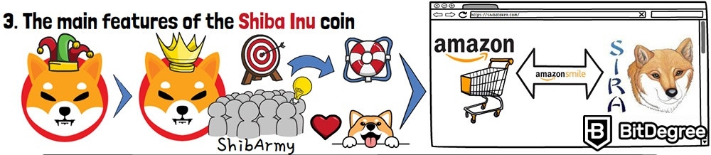 What is the Shiba Inu coin: The main features of the Shiba Inu coin.