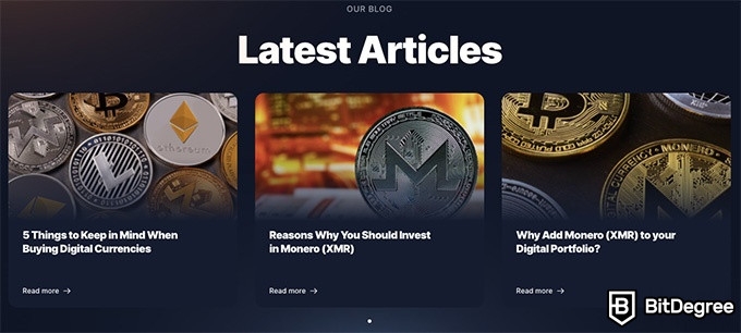 Ulasan Dompet XMR: Blog.