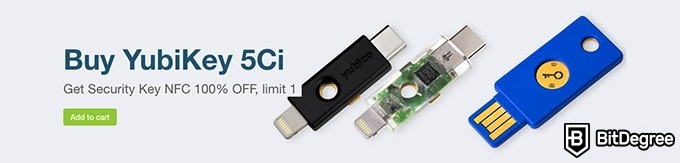 Đánh giá YubiKey: một quảng cáo cho YubiKey 5Ci.