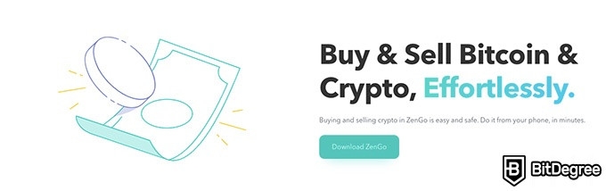 Đánh giá ZenGo Wallet: Mua bán tiền điện tử.