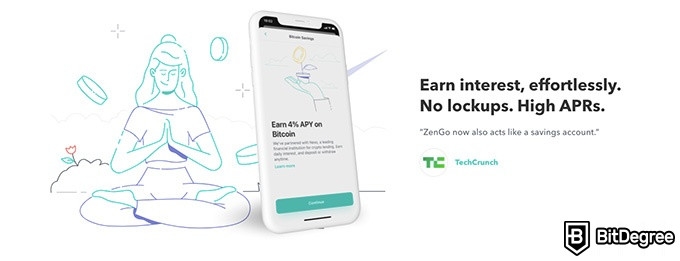 Đánh giá ZenGo Wallet: Kiếm tiền APY.