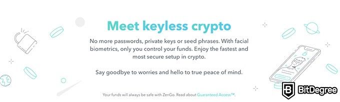 Đánh giá ZenGo Wallet: Crypto không cần khóa.