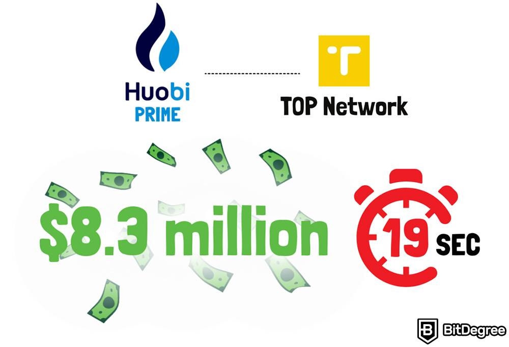 ICO 与 IDO：Huobi Prime 针对 TOP 网络的 IEO。