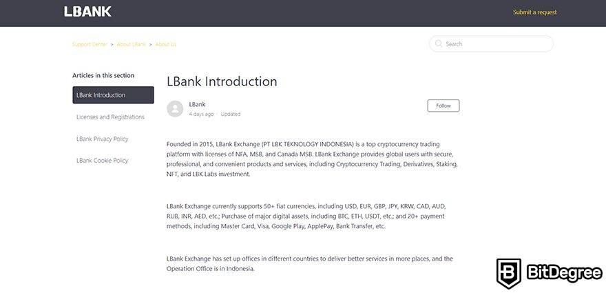 LBank Review: LBank introduction.