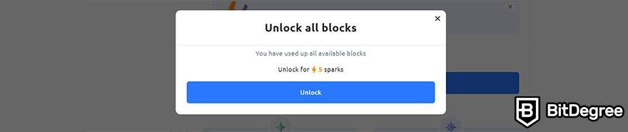 YouHodler Review: unlock all blocks.