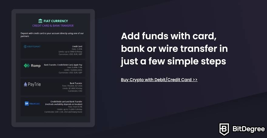 Ambire Wallet İncelemesi: Kart veya Banka Transferiyle Cüzdanınıza Para Yatırma