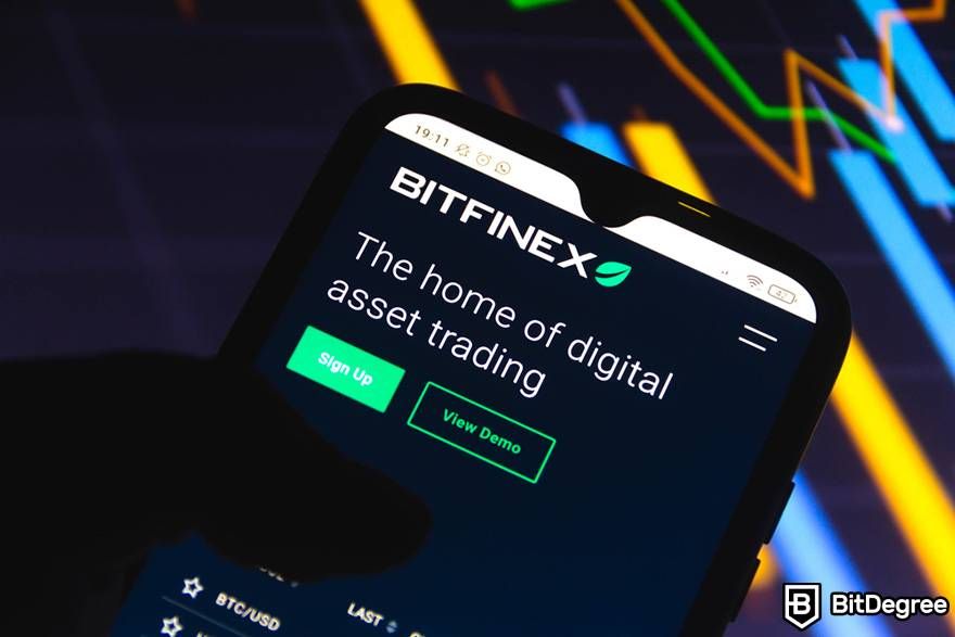 Best app for crypto trading: Bitfinex.