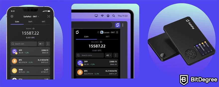 Best crypto app for beginners: SafePal Wallet.