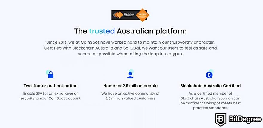 Best crypto exchange Australia: CoinSpot.