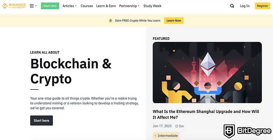 Best crypto exchange for day trading: Binance Academy.