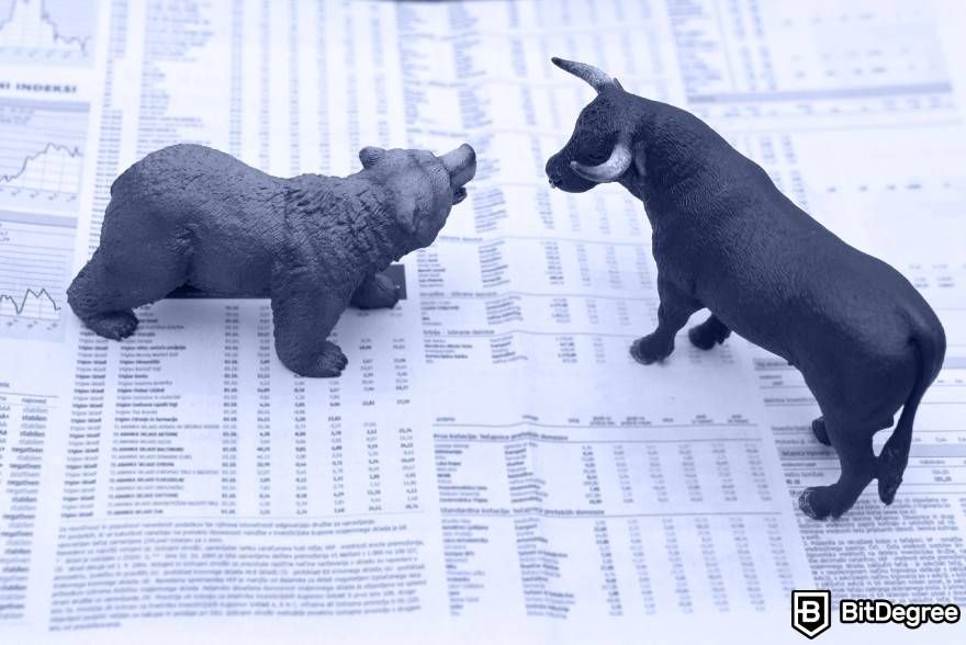 Best crypto trading signals: the concept of bear and bull markets.