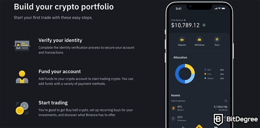 Best free crypto trading platform: Build your crypto portfolio on Binance.