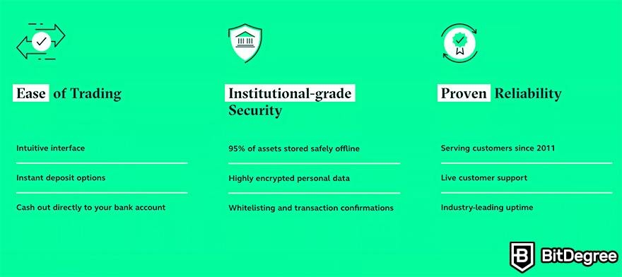 Best free crypto trading platform: Bitstamp features.